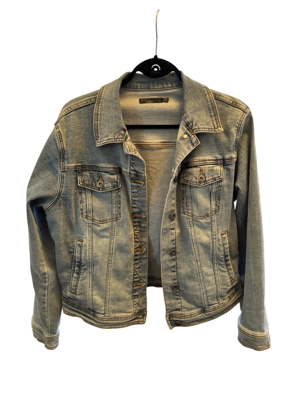 Prana Light Blue Denim Jacket - Classic Jean Jacket